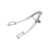 Williams Adult Eye Speculum Adult Model With Dull Finish, 14mm Blades With Spring-Controlled 52mm Spread And Locking Mechanism, And Overall Length Of 86mm, 3 2/5"  